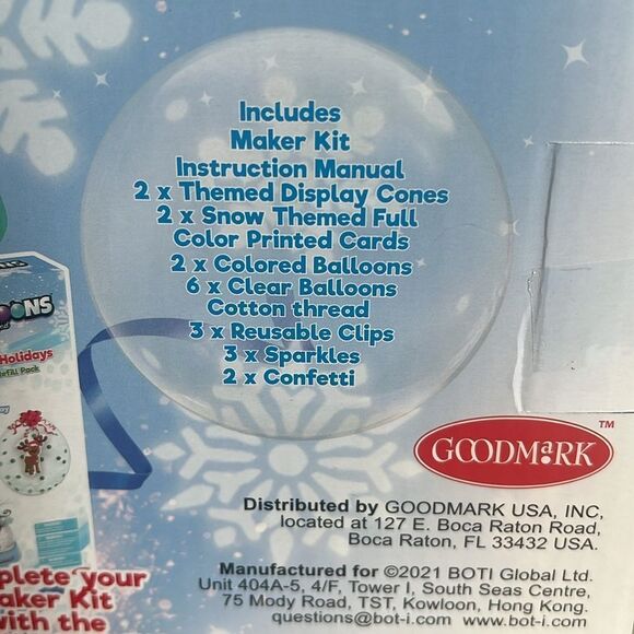 STUFF-A-LOONS SNOWGLOBE MAKER KIT VALUE SET PENGUIN MAKE STUFFED BALLOONS SQUISH - Picture 4 of 5